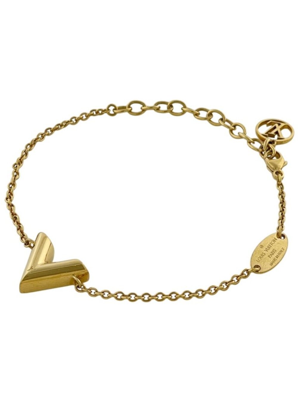 Louis Vuitton Essential Bracelet Chain Gold Plated